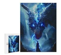 para Adultos 500 PCS Rompecabezas Dragon Girl Power Rompecabezas para Adultos Juego Familiar Corte De Precisión Cumpleaños Y Navidad 500 PCS