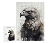 para Adultos 500 PCS Rompecabezas Eagle Beauty Watercolor Rompecabezas para Adultos Juego Familiar Corte De Precisión Cumpleaños Y Navidad 500 PCS