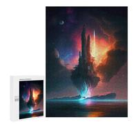 para Adultos 500 PCS Rompecabezas Galactic Gateway -1 Rompecabezas para Adultos Juego Familiar Corte De Precisión Cumpleaños Y Navidad 500 PCS