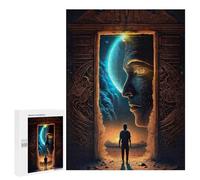 para Adultos 500 PCS Rompecabezas Gate to The Cosmos Rompecabezas para Adultos Juguetes Antiestrés Aliviador del Estrés Juego Desafiante Regalos 500 PCS