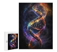 para Adultos 500 PCS Rompecabezas Human DNA in The Space V3 Rompecabezas para Adolescentes Juego Práctico Decoración del Hogar Juego Desafiante Regalos 500 PCS
