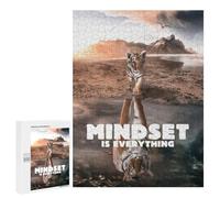 para Adultos 500 PCS Rompecabezas Mindset Reflections Nature's Wisdom Rompecabezas para Adolescentes Juego Práctico Decoración del Hogar Juego Desafiante Regalos 500 PCS