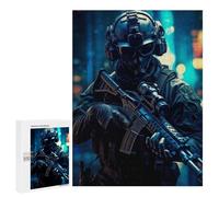 para Adultos 500 PCS Rompecabezas Night Stalker Rompecabezas para Adultos Juegos Relajantes para La Diversión Familiar Juego Desafiante Regalos 500 PCS