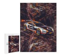 para Adultos 500 PCS Rompecabezas Racing Cars Fanart Rompecabezas para Adultos Juego Familiar Corte De Precisión Cumpleaños Y Navidad 500 PCS