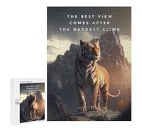 para Adultos 500 PCS Rompecabezas The Best View Motivation Rompecabezas para Adolescentes Juego Práctico Decoración del Hogar Juego Desafiante Regalos 500 PCS