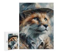 para Adultos 500 PCS Rompecabezas The Day Sherlock Turned Into A Fox Rompecabezas para Adultos Juegos Relajantes para La Diversión Familiar Juego Desafiante Regalos 500 PCS