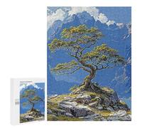 para Adultos 500 PCS Rompecabezas The Tree Nature Rompecabezas para Adultos Juegos Relajantes para La Diversión Familiar Juego Desafiante Regalos 500 PCS