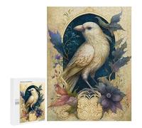 para Adultos 500 PCS Rompecabezas The White Bird Rompecabezas para Adultos Juego Familiar Corte De Precisión Cumpleaños Y Navidad 500 PCS