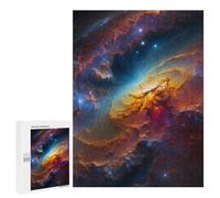 para Adultos 500 PCS Rompecabezas Whirlpool Galaxy Rompecabezas para Adultos Juego Familiar Corte De Precisión Cumpleaños Y Navidad 500 PCS