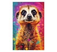 para Adultos 75x50cm/1000pcs Rompecabezas Colorful Meerkat Portrait -2 Rompecabezas para Adultos Juegos Relajantes Pero Divertidos Y Humorísticos Regalos De Cumpleaños Y Únicos 75x50cm/1000pcs