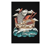 para Adultos 75x50cm/1000pcs Rompecabezas Great Ramen Wave Rompecabezas para Adultos Juego Familiar Juego Difícil Y Desafiante Regalos 75x50cm/1000pcs
