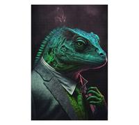 para Adultos 75x50cm/1000pcs Rompecabezas Noir Lizard Mastermind Rompecabezas para Adultos Juguete Decoración De Pared Aliviador De Estrés Regalos De Cumpleaños Y Únicos 75x50cm/1000pcs