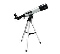 para Adultos, Principiantes y niños, Apertura de 50 mm, 360 mm para astronomía, Prisma BAK4, Lente FMC, Refractor astronómico AZ con Soporte para teléfono Inteligente y trípode para observar Plan
