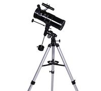 para Adultos, Principiantes y niños: Refractor de Longitud Focal de 700 mm y para observar la Luna y los Planetas con Ocular de 10 mm/25 mm, Soporte para teléfono Inteligente y trípode.