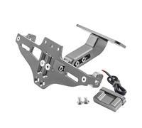para ADV 150 2019-2023 Soporte Ajustable para Matrícula Y Luz Direccional FRTRGVUVXP(Gray)