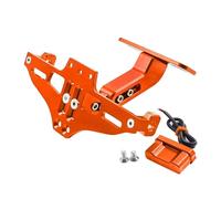 para ADV 150 2019-2023 Soporte Ajustable para Matrícula Y Luz Direccional FRTRGVUVXP(Orange)