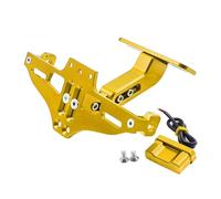 para ADV 150 2019-2023 Soporte Ajustable para Matrícula Y Luz Direccional FRTRGVUVXP(Oro)