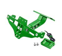 para ADV 150 2019-2023 Soporte Ajustable para Matrícula Y Luz Direccional FRTRGVUVXP(Verde)