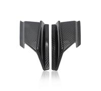para ADV150 ADV 150 2019 2020 Winglet Motocicleta Alerón Lateral Viento Lateral ABS Protector E Carenado Delantero Cubierta ala(Estilo de Carbono)