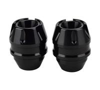 Para ADV150 Para ADV350 Motocicletas Horquilla Eje Rueda Delantera Trasera Dispositivo Protección Parachoques Deslizante Anticolisión Protección Deslizador Marco Anticaídas(Black)