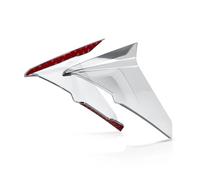 para ADV350 2022-carenado De Pierna Motocicleta Deflector Viento Alerones Laterales Parabrisas ala Motocicleta(Transparent)
