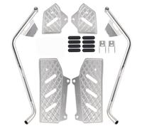 para ADV350 ADV 350 2022-2025 2024 Barra De Choque Inferior Protector Motor Accesorios Motocicleta Extensión Reposapiés Acero Inoxidable