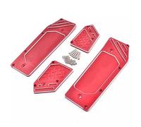 Para ADV350 Para ADV 350 2020 2021 2022 2023 Reposapiés Estribo Almohadillas Pedales Placa Estriberas Moto(Rojo)