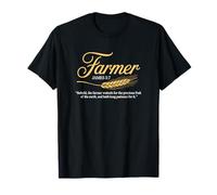 Para agricultores | Farmer James 5:7 - Regalo cristiano basado en la fe Camiseta