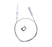 Para aguja de encendido de estufa de gas Sabaf, cable de encendido electrónico de pulso de 400 mm/450 mm, pieza de repuesto de plástico y metal para accesorios de reparación de quemador de cocina