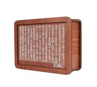 para ahorrar dinero - Promueve la responsabilidad financiera, Sćatola Pèr Rìsparare De Madera, Construye Hábitos Pe Rişparare Dènaro, Scâtola Per Dinero Iń Lègno Reutilizable Retro