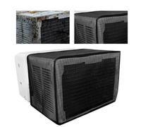para aire acondicionado al aire libre, U-Shape Mesh Cover, 31 x 52 x 33 cm/12,2 x 20,47 x 12,99 inches Breathable Protection, Prevents Clogging, Professional AC Shield for Family Friends