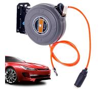 Para aire, | retráctil con bloqueo de cualquier longitud - para exteriores con 3 de retorno lento, giratorio para compresor