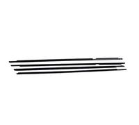 Para Aixo Para Fielder 2006-2012 75710-02210 75720-0221 Tiras Sellado Exteriores Correa Moldura Goma Delantera Y Trasera Cromadas Para Automóvil Cinturón Sellado Ventana