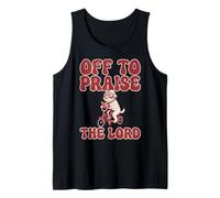 para alabar al Señor Perro Labradoodle Camiseta sin Mangas
