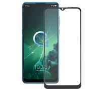 Para Alcatel 3x2019 5048 5048u 5048y Lente de vidrio exterior de pantalla frontal Negro