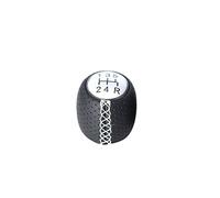Para ALFA Para ROMEO 147 Para SPIDER 2005 2006 2007 2008 2009 2010 2011 Palanca Cambios Cuero Konb 5/6 Velocidades Pomo Palanca Cambios(12345R white line)