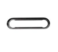 Para Alfa Para Romeo Para Giulia Para Stelvio 2017-2020 Embellecedor Del Marco De Ajuste Del Aire Acondicionado Central DYDGUTUFB(Carbon fiber look)