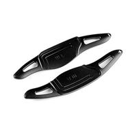 Para Alfa Para Romeo Para Giulietta 2011-2020 Para MiTo 2010-2019 Paleta Cambio Volante DSG Pegatinas Engranaje Extensión Paletas cambio volante coche(Negro)