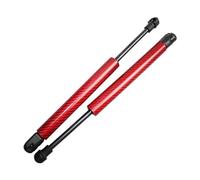 Para ALFA Para ROMEO Para MITO (955) Hatchback Resorte Gas Fibra Carbono Amortiguador Soporte Elevación Puntales Gas Maletero Trasero 465 Mm Resorte Gas Ventana Trasera(Red carbon fiber)
