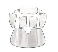 Para Alfa Para Romeo Para Tonale 2022 2023 2024 Parasol Delantero Y Trasero Ventana Coche Cubierta Protectora Visera Parabrisas Protector solar lateral coche(8pcs-Full window)