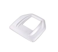 para Alfa Romeo Giulia Stelvio, Marco Decorativo de Consola Central, Accesorios para Coche, molduras Interiores (tamaño 1/Plata)