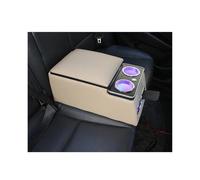 PARA Amanti Para Avella Para BESTA Para Bongo Para Borrego Para Cadenza Interior Automóvil Pasamanos Trasero Reposabrazos Caja Atmósfera Carga USB(Model A Beige)