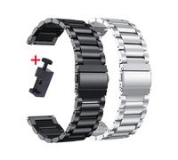 (Para Amazfit GTR 2E-Paquete 7)Correa de acero inoxidable para Xiaomi Mi Watch Color Band Metal 22mm