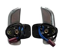 Para AMG A45 CLA45 GLA45 C63 S63 W205 Modificación Y Reemplazo De Paletas Cambio Volante Originales Botones de Control del Volante(Regular Silver)