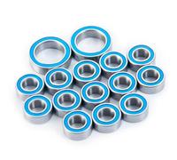 Para Amp MT DB Para Ruckus Para Circuit Para Torment ECX 2wd 1/10 Kit De Cojinetes Sellados Para Cubo De Rueda De Metal De 15 Piezas Piezas De Modelo De Coche RC RC Rodamientos