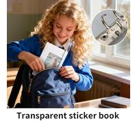 Para Anillas | Protector Para Carpeta De 6 Anillas De Hojas Sueltas,Material Recambiable Resistente al Amarilleo para Almacenamiento de Notas Pegatinas Fotos Tarjetas |