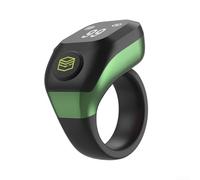 Para anillo Zikr, reloj despertador digital musulmán Azan, reloj de anillo recordatorio de oración Tasbih con tamaños ajustables de 18 mm, 20 mm, 22 mm, tiempo de espera de hasta 30 días, contador de
