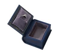 para anillos de boda con forma de libro, organizador de almacenamiento | Joyero con cierre magnético para cumpleaños, mujeres, hombres, viajes, Navidad, propuesta de compromiso