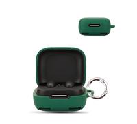 Para Anker Soundcore P30i Wireless Headphones,daunke suave funda de silicona suave con mosquetón, protección completa, verde
