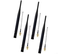 Para antena LoRa 915MHz con ganancia de 5dBi y conector macho SMA, viene con cable de extensión de 195 mm para SMA macho a hembra para despliegue de red